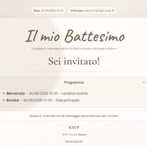 Battesimo Boho
